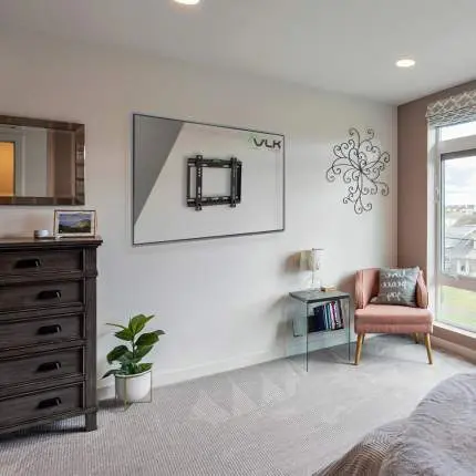 Кронштейн для телевізора V5 26-55 регульована настінна сталь Чорний KA 1057 - Зображення 6