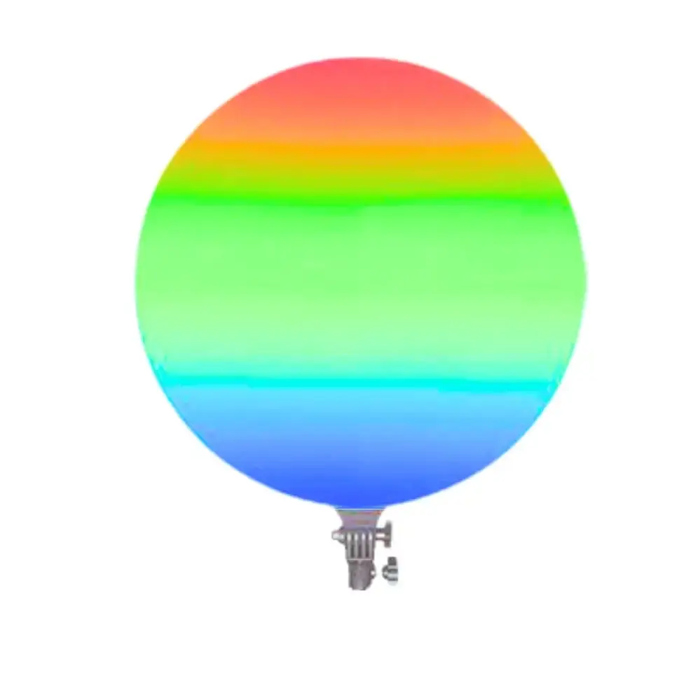 Кругла світлодіодна лампа 45см RGB-LED Fill Light GS-450 кольорова з пультом для фото та відео - Зображення 4