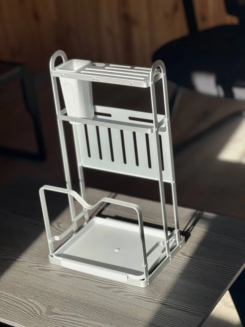 Кухонний Стелаж -Сушарка для посуду органайзер kitchenware AND-4 - Зображення 3