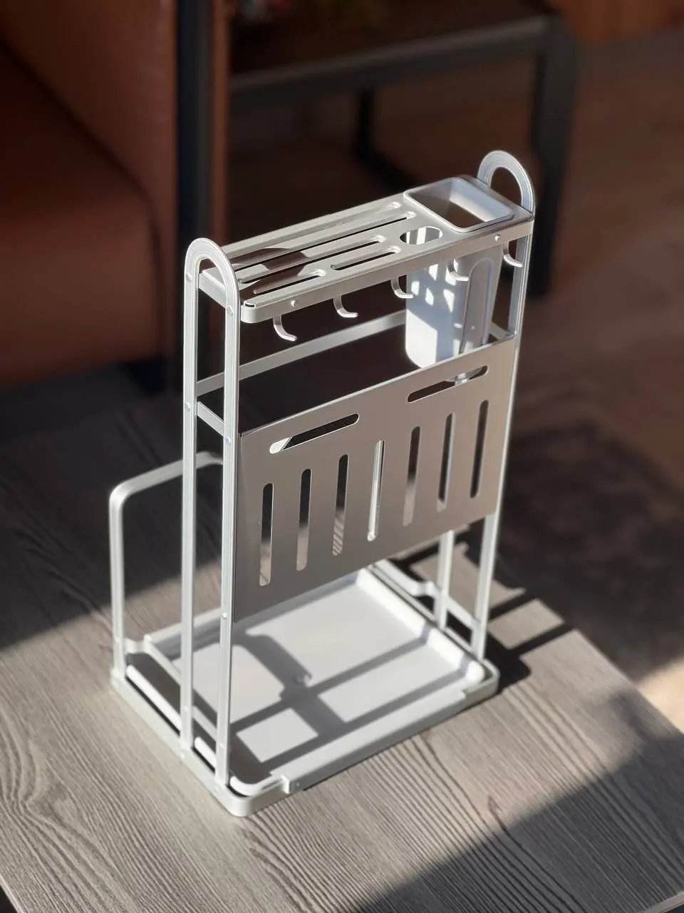 Кухонний Стелаж -Сушарка для посуду органайзер kitchenware AND-4 - Зображення 2