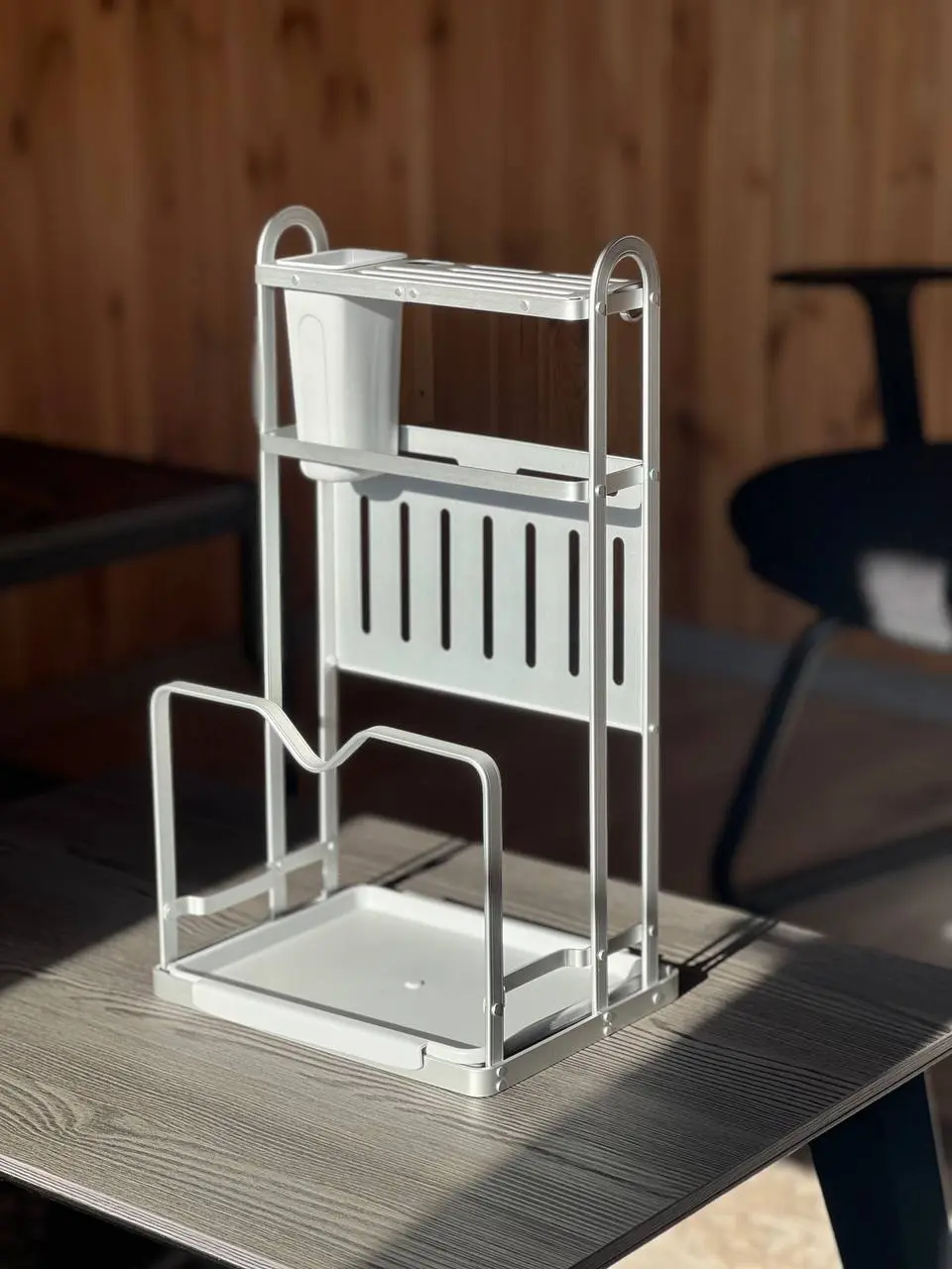 Кухонний Стелаж -Сушарка для посуду органайзер kitchenware AND-4 - Зображення 4