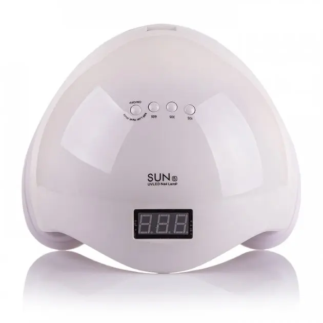 Світлодіодна лампа для манікюру SUN 5 48W з дисплеєм та сенсором, UV лампа - Зображення 3