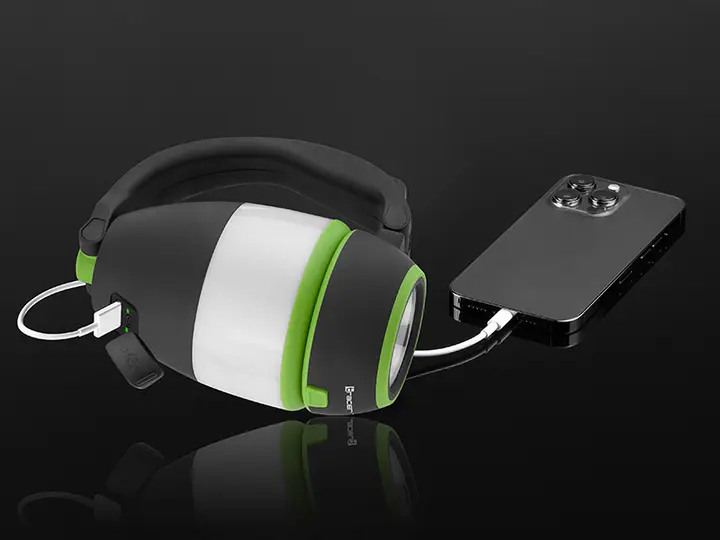 Лампа LED з павербанком 3 в 1 DPM з можливістю заряджання SP0414 - Зображення 4