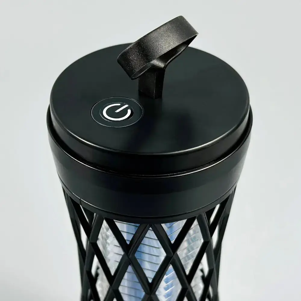 Лампа-пастка від комах TX-WD02 Mini 2в1 800mAh (світильник, УФ-лампа) із вбудованим акумулятором 14cm - Зображення 5