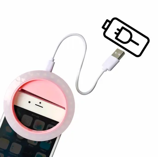 Світлодіодне селфі кільце Selfie Ring Light - Зображення 5