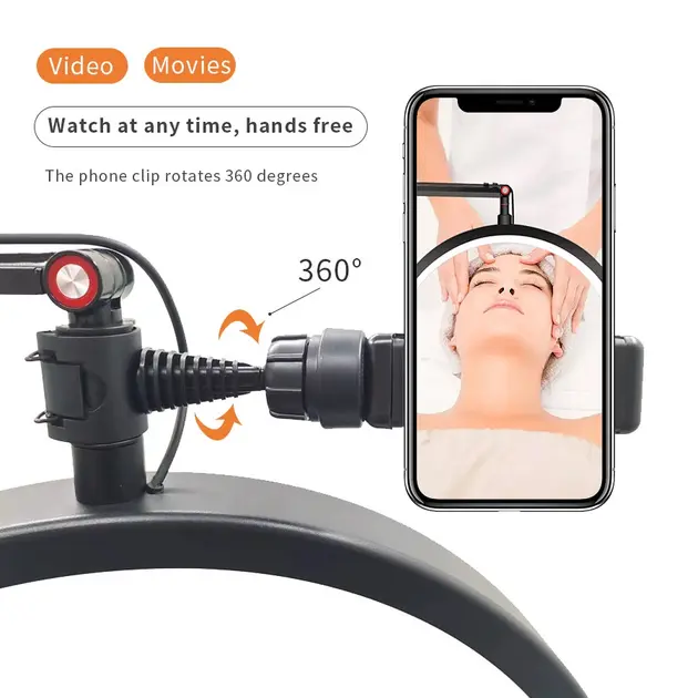 Безтіньова підлогова лампа-півмісяць LED Moon HD-M2X Censreal - Зображення 3