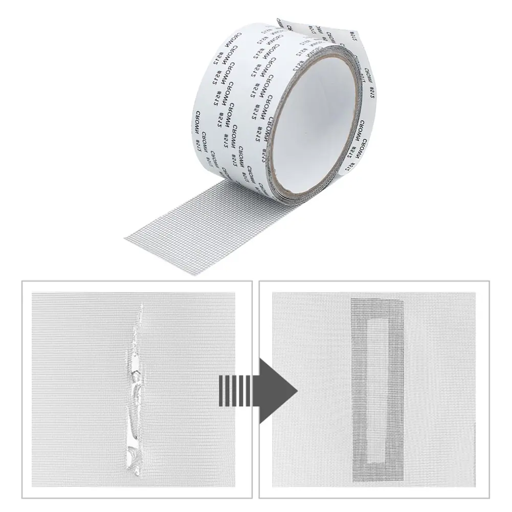 Стрічка для ремонту москітної сітки Re2ls HF (2м*50 мм) - Зображення 3