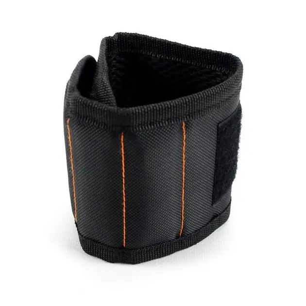 Магнітний Браслет для інструментів Magnetic Wristband чорний - Зображення 3