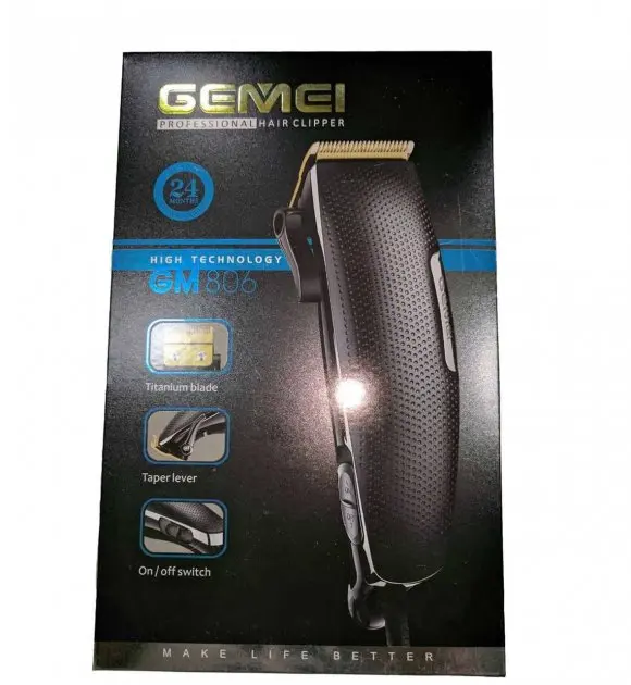 Машинка для стрижки професійна Gemei GM-806 - Зображення 4