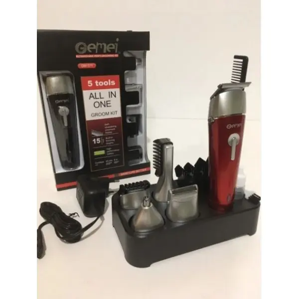 Машинка для стрижки волосся Gemei GM-571 - Зображення 2