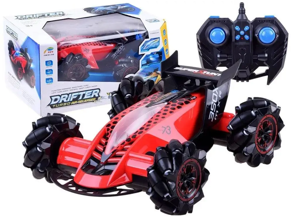 Машинка на радіокеруванні з підсвічуванням та парою Drifter Turbo, 20КМ/год на акумуляторі - Зображення 9