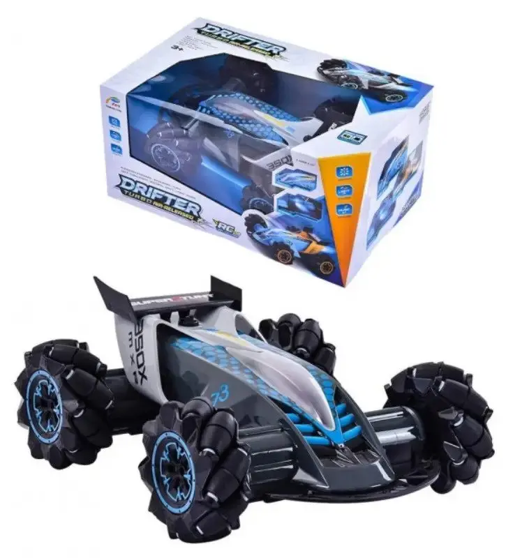 Машинка на радіокеруванні з підсвічуванням та парою Drifter Turbo, 20КМ/год на акумуляторі - Зображення 4