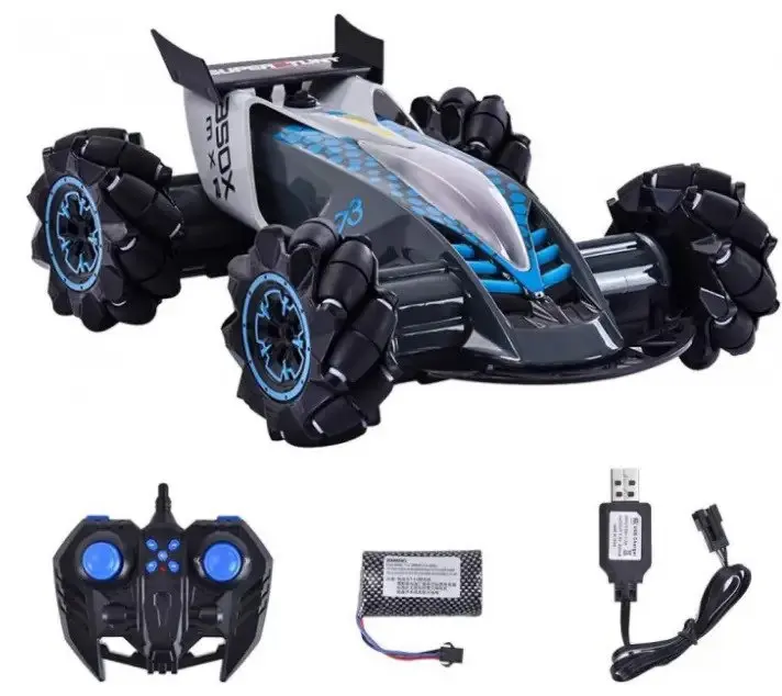 Машинка на радіокеруванні з підсвічуванням та парою Drifter Turbo, 20КМ/год на акумуляторі - Зображення 6