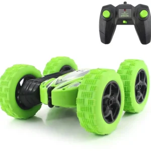 Машинка перевертень всюдихід трюкова на радіокеруванні Ydjia Stunt Car D828 Green