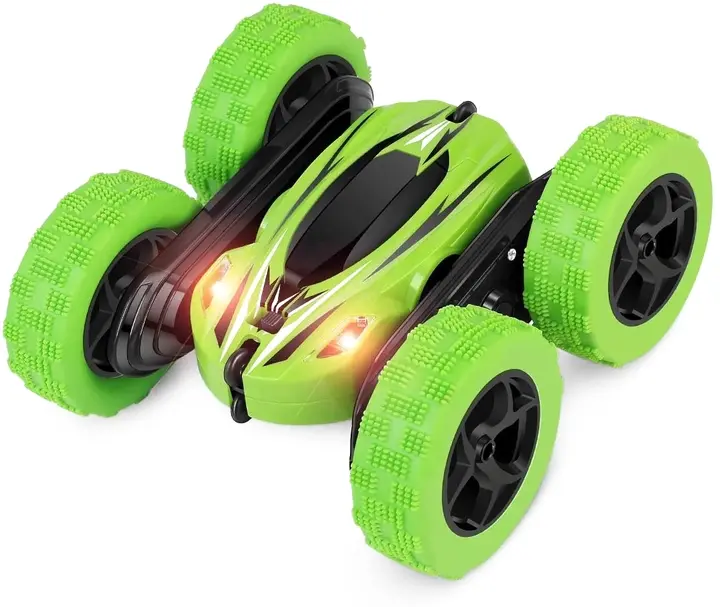 Машинка перевертень всюдихід трюкова на радіокеруванні Ydjia Stunt Car D828 Green - Зображення 3