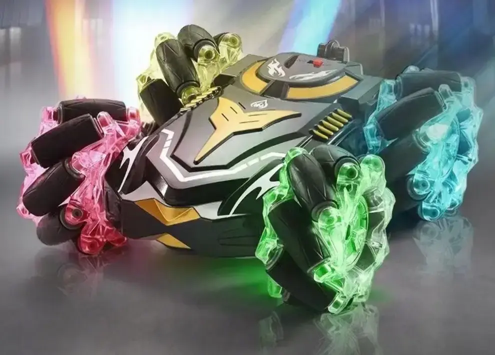 Машинка вертушка H-6010 Hyper Stunt-Car Glow, Машинка на радіокеруванні трюкова, дрифт, обертання 360° - Зображення 4