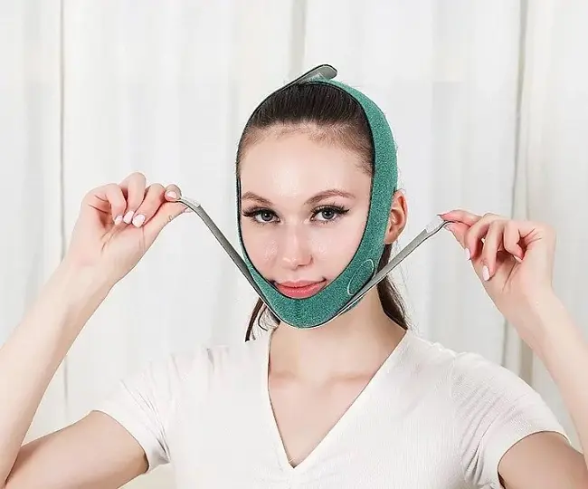 Маска бандаж для корекції овалу обличчя та другого підборіддя (WM-43) - Зображення 5