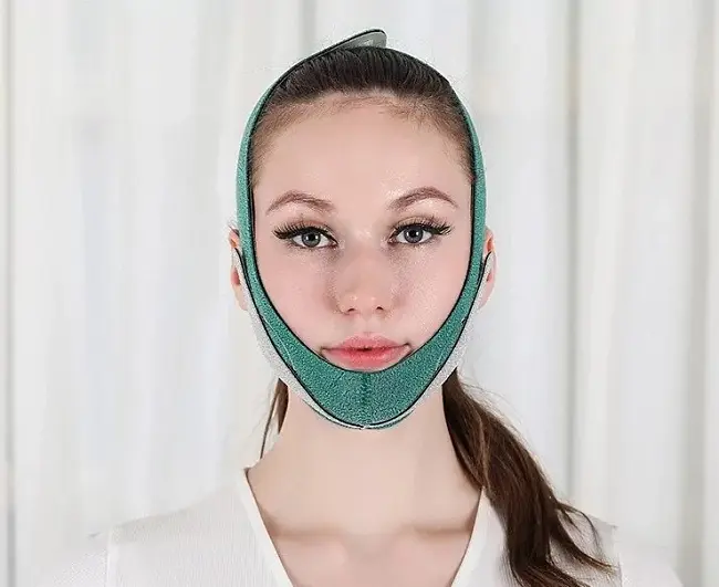 Маска бандаж для корекції овалу обличчя та другого підборіддя (WM-43) - Зображення 3