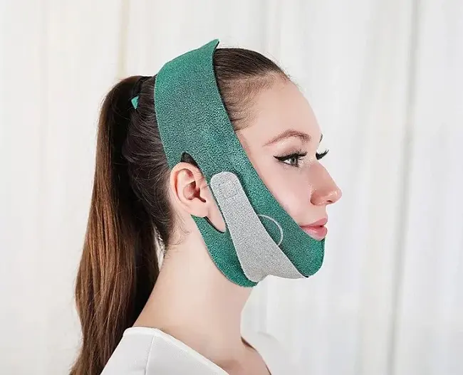 Маска бандаж для корекції овалу обличчя та другого підборіддя (WM-43) - Зображення 6