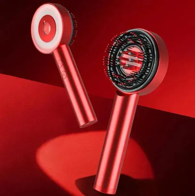 Масажер-гребінець для росту та покращення стану волосся Massage and Nourish, масажна гребінець для голови XL-1313 - Зображення 10