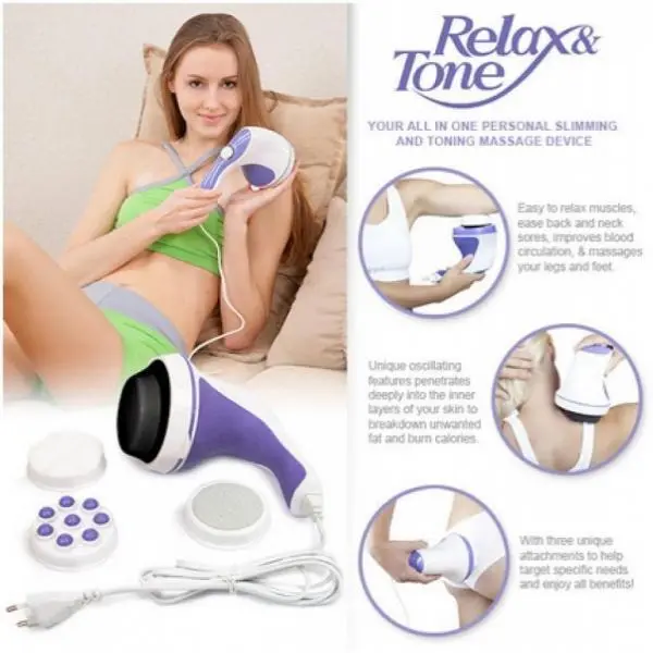 Масажер для схуднення, для тіла, рук та ніг Relax&Tone - Зображення 7