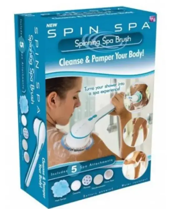 Масажна щітка для тіла Spin Spa Brush (WN-01) - Зображення 2