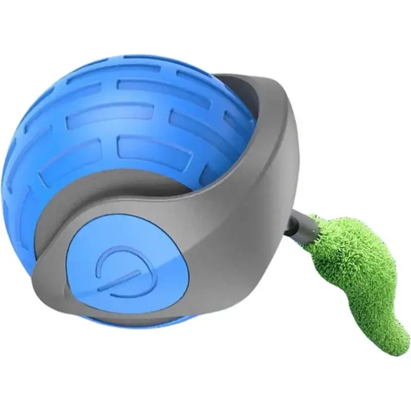 М'яч для кішок з пухнастою гусячою подушкою, інтерактивний кумедний, Cat toy ball AND XL1247 - Зображення 3