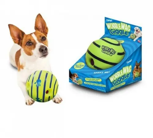 М'яч для гри із собакою Wobble Wag Giggle - Зображення 4