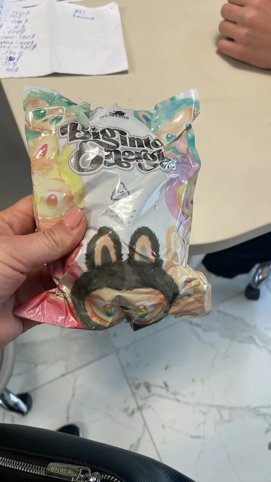 М'яка фігурка іграшка-сюрприз Labubu Лабубу – брелок 16 см брелок на сумку - Зображення 6