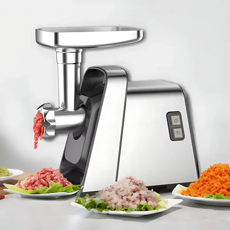 М'ясорубка електрична Rainberg RB-2271 3000 Вт з насадкою для томатів та шинкою - Зображення 3