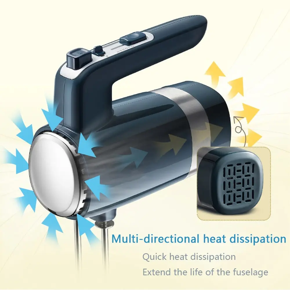 Міксер ручний Rainberg RB-2216 5 режимів - Зображення 4