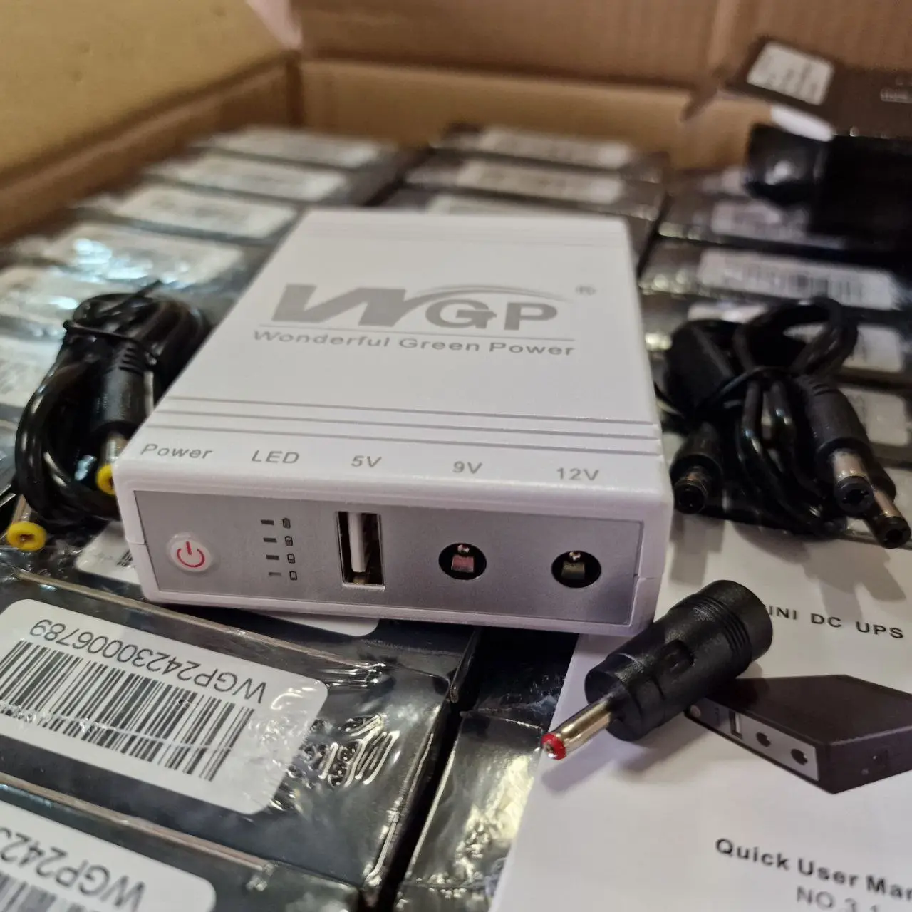 Джерело безперебійного живлення для роутера 10400Mah, USB виходи, DC 5V, 9V, 12V. ДБЖ для Роутерів - Зображення 4