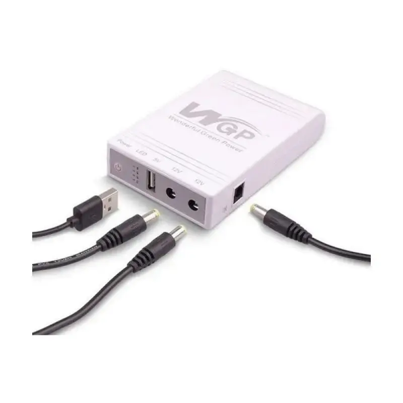 Джерело безперебійного живлення для роутера 10400Mah, USB виходи, DC 5V, 9V, 12V. ДБЖ для Роутерів - Зображення 2