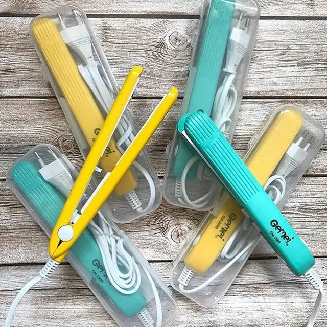 Міні-праска Гофре для волосся у пластиковому контейнері - Зображення 3