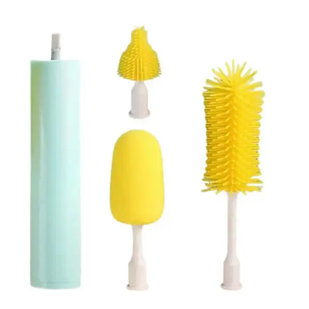 Багатофункціональна електрична щітка для миття посуду з різними насадками BRUSH AND412 - Зображення 4