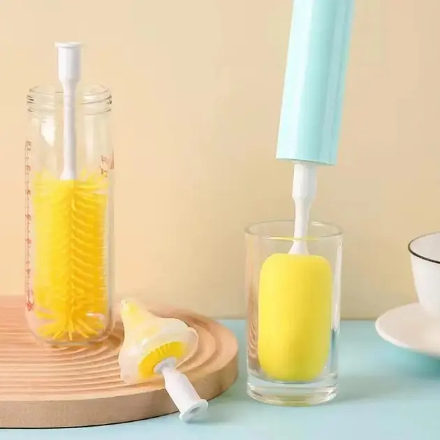 Багатофункціональна електрична щітка для миття посуду з різними насадками BRUSH AND412 - Зображення 2