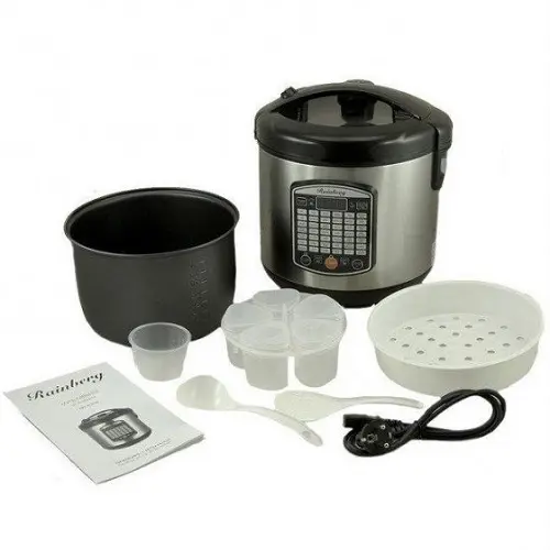 Багатофункціональна мультиварка Rainberg RB6209 45 програм, 6 л. - Зображення 3