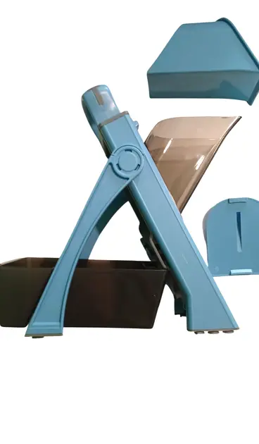 Багатофункціональна овочерізка з регульованою товщиною нарізки Vegetable cutter 223-6 Овочерізка з контейнером - Зображення 3