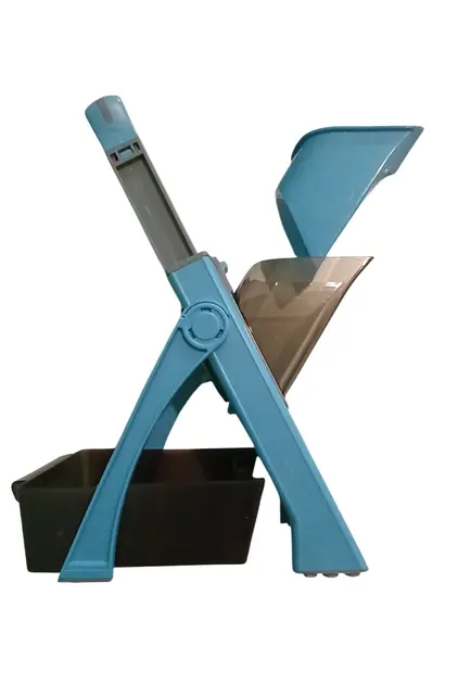 Багатофункціональна овочерізка з регульованою товщиною нарізки Vegetable cutter 223-6 Овочерізка з контейнером - Зображення 4