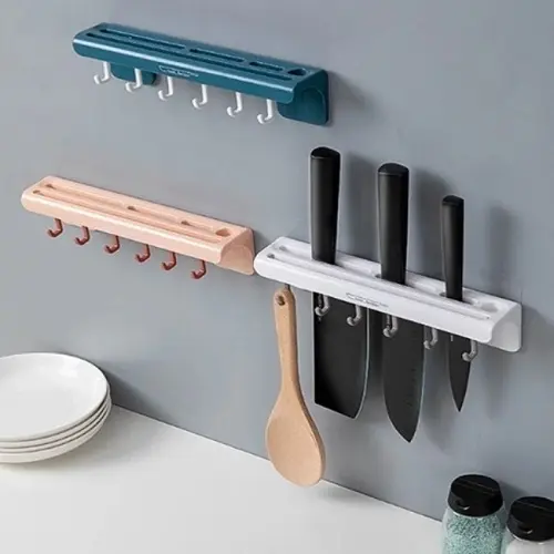 Багатофункціональний тримач для ножів з гачками - Зображення 4