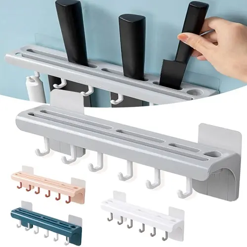 Багатофункціональний тримач для ножів з гачками - Зображення 3