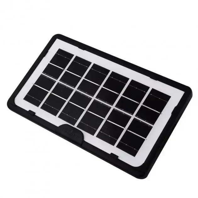 Багатофункціональний LED ліхтар Cclamp GD-101 із сонячною панеллю, 3 лампочки, повербанк - Зображення 6