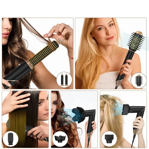 Багатофункціональний стайлер для волосся Hot Air Styler 6в1 - Зображення 10