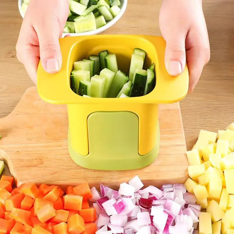 Багатофункціональний подрібнювач для овочів, побутовий прилад для подрібнення вручну - Зображення 2
