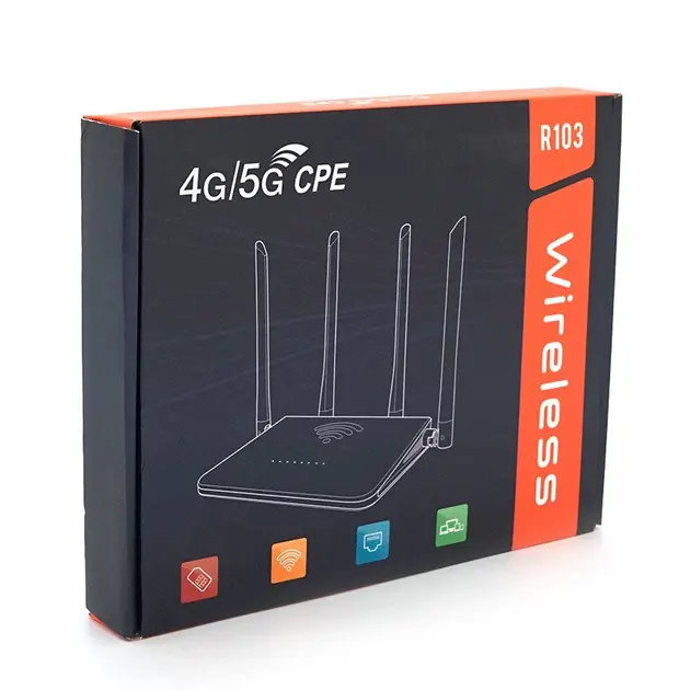 Мобільний роутер 3G/4G/5G LTE Wi-Fi Voltronic CPE R103 LAN/WAN, Type-C - Зображення 4
