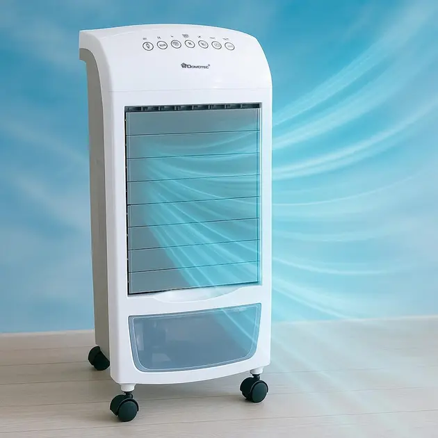 Мобільний охолоджувач повітря Domotec MS-1628, 60 Вт – компактний підлоговий клімат-контроль - Зображення 3