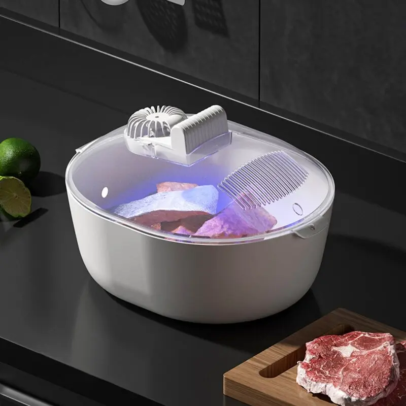 Модернізована машина для розморожування заморожених продуктів машина для розморожування лотків 360° пристрій для розморожування - Зображення 6