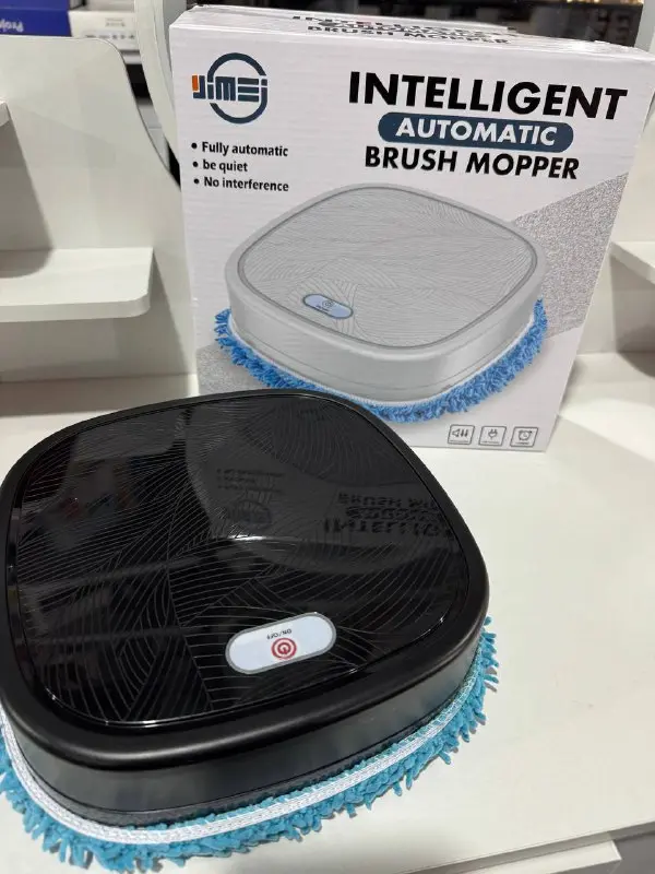 Миючий робот пилосос Brush Mop для сухого та вологого прибирання імітація ручного миття підлоги - Зображення 7