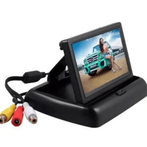 Монітор складаний автомобільний екран 4,3 дюйми для камери заднього виду TFT РК-дисплей