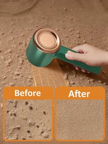 Потужна Бездротова машинка для видалення катишок Lemex Lint Trimmer із зарядкою від Usb - Зображення 5